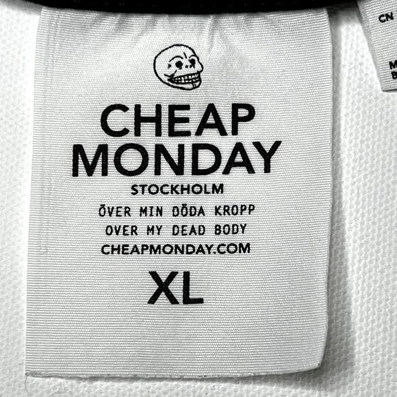 Cheap Monday Stockholm Standard Edge Tee Adult XL Black - Picture 9 of 11